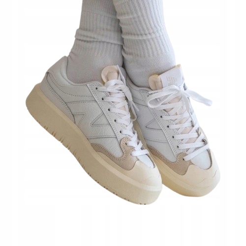 New Balance Dámské Šněrovací Sportovní Boty Bílo Béžové 36 T7E