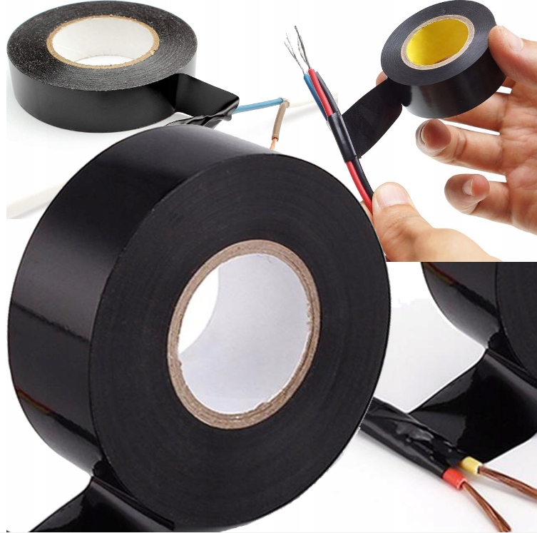 MOCNA TAŚMA IZOLACYJNA WODOODPORNA PCV IZOLACJA