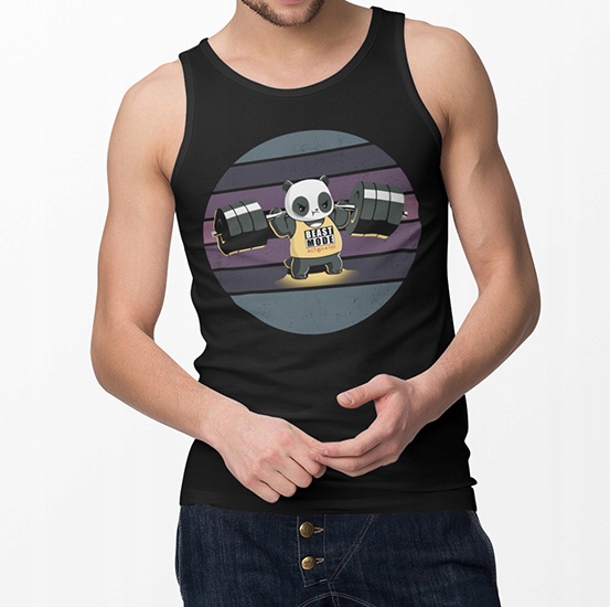 TANK TOP SIŁOWNIA PANDASQUATTING