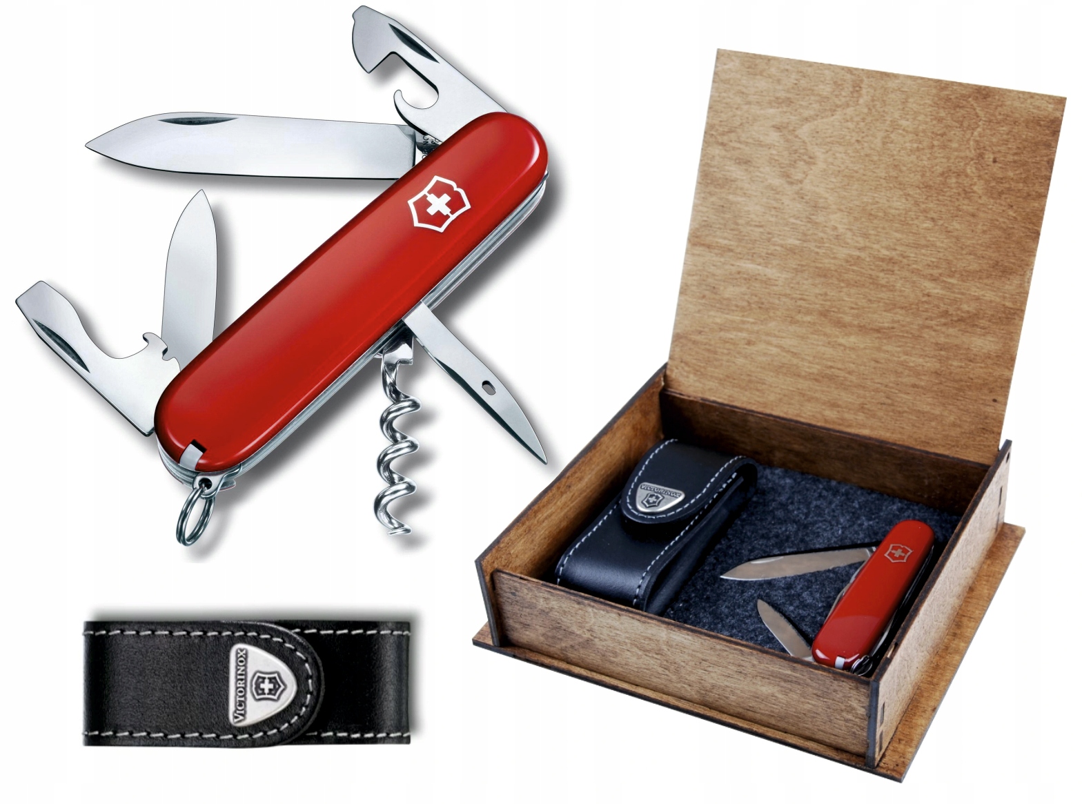

Victorinox Spartan 1.3603 etui Drewno Grawer Rr