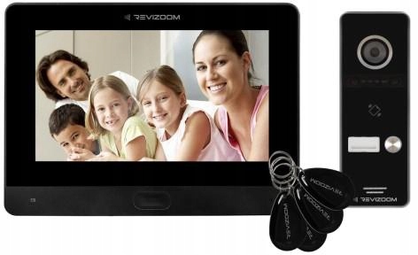 Videovrátnik Revizoom RM-T471HD BLACK/RC-411HD-C
