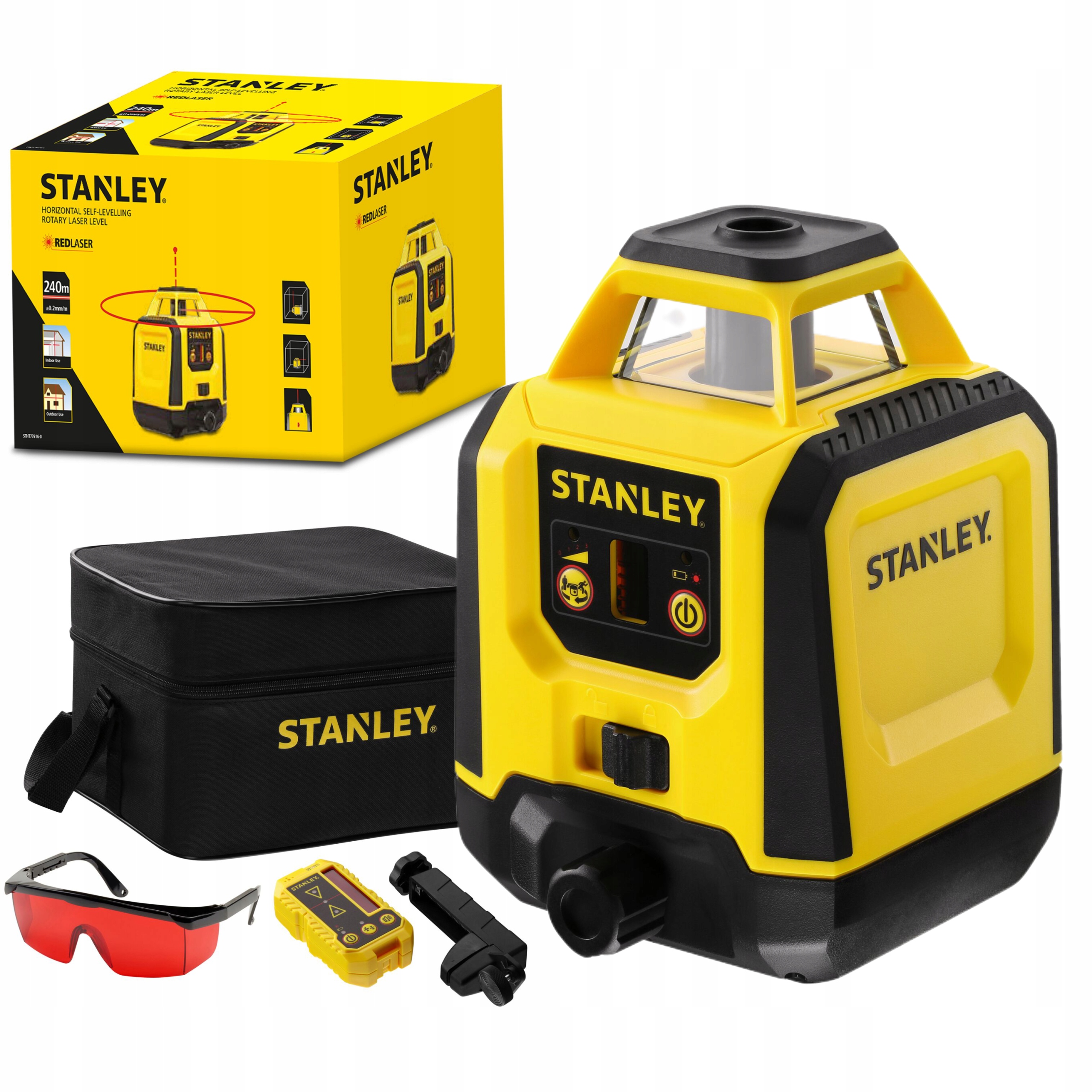

Stanley Laser Rotacyjny Samopoziomujący Niwelator