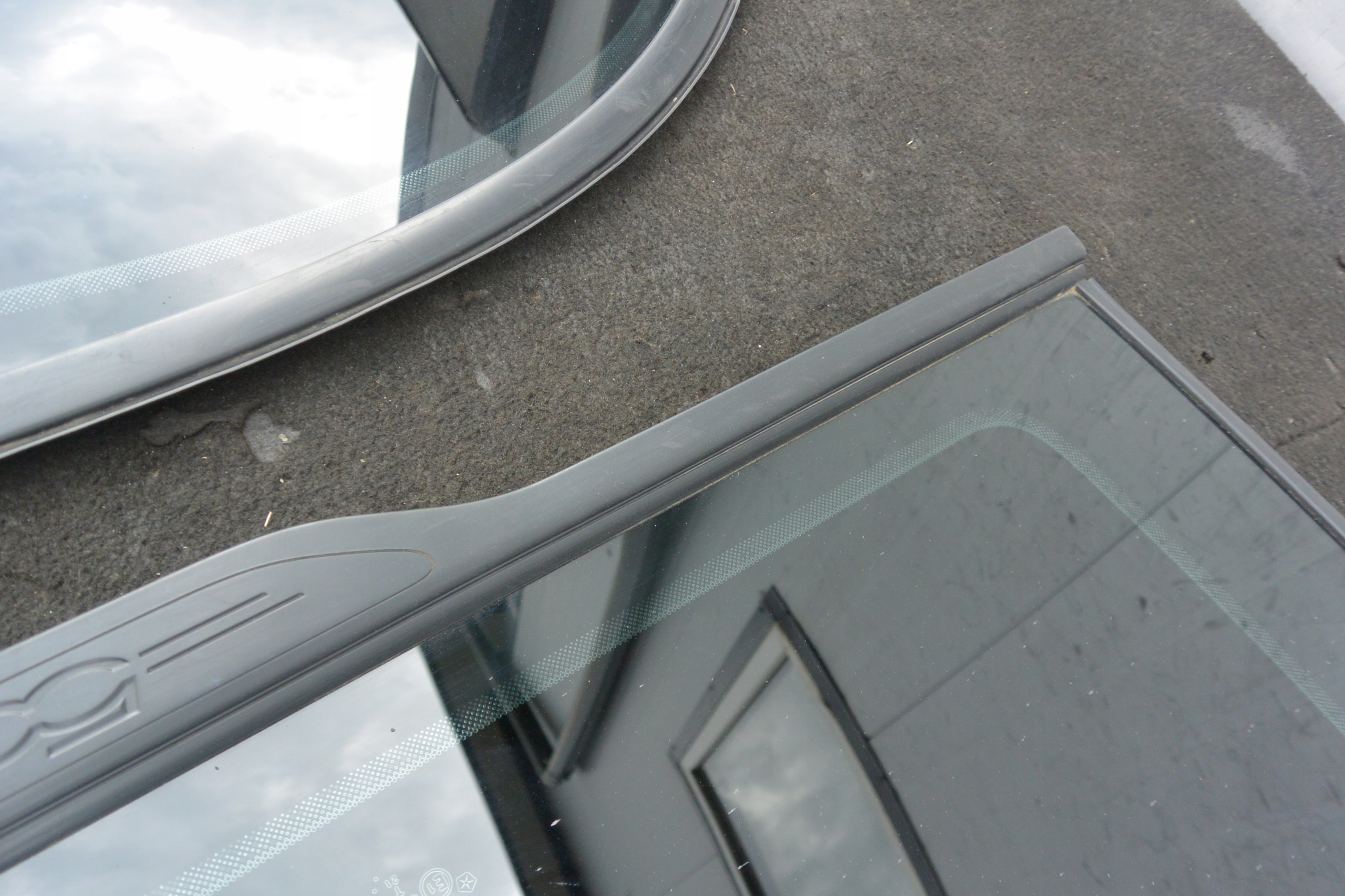 window bodywork left right FIAT 500 21R