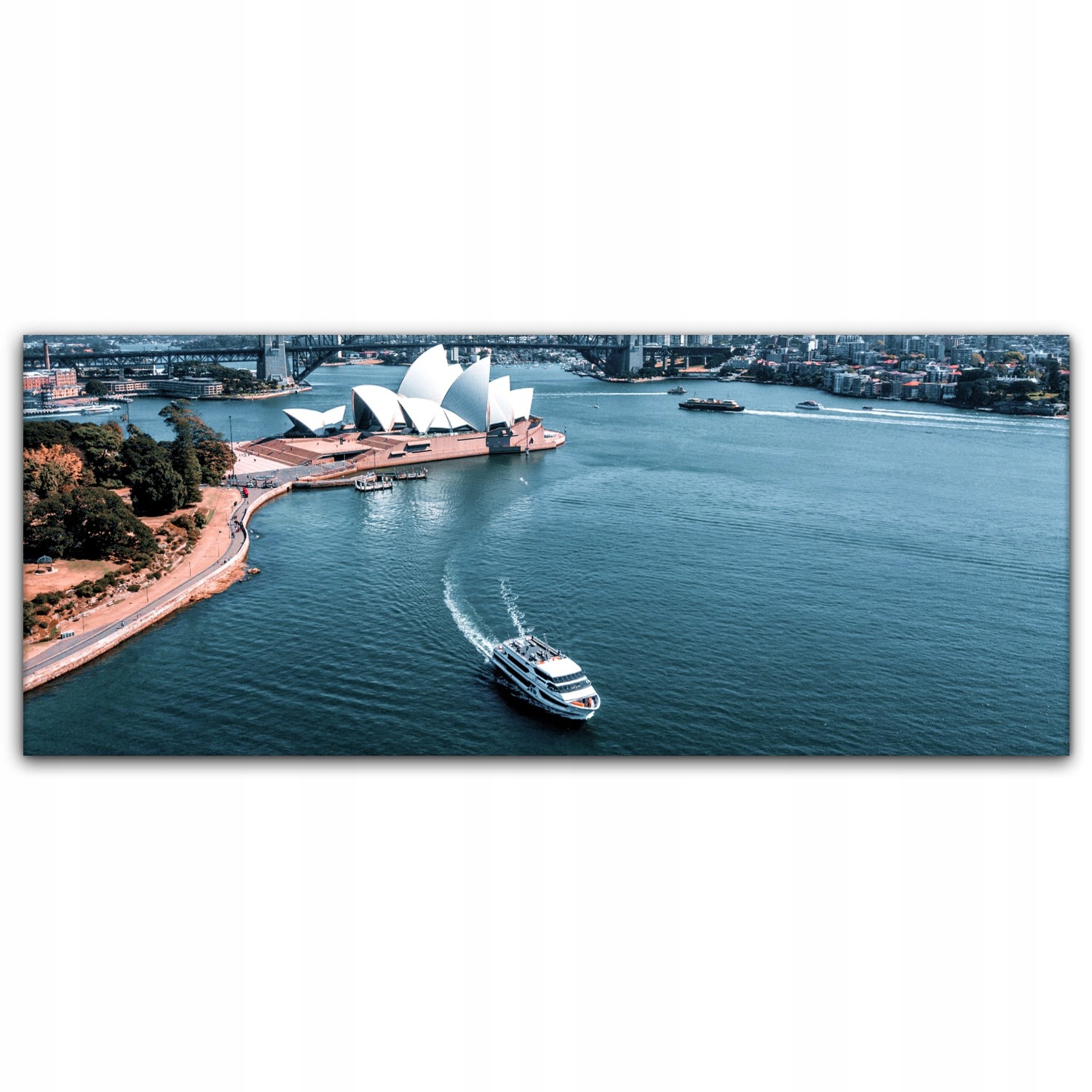 

Canvas na ramie ścienny 125x50 Sydney Architektura