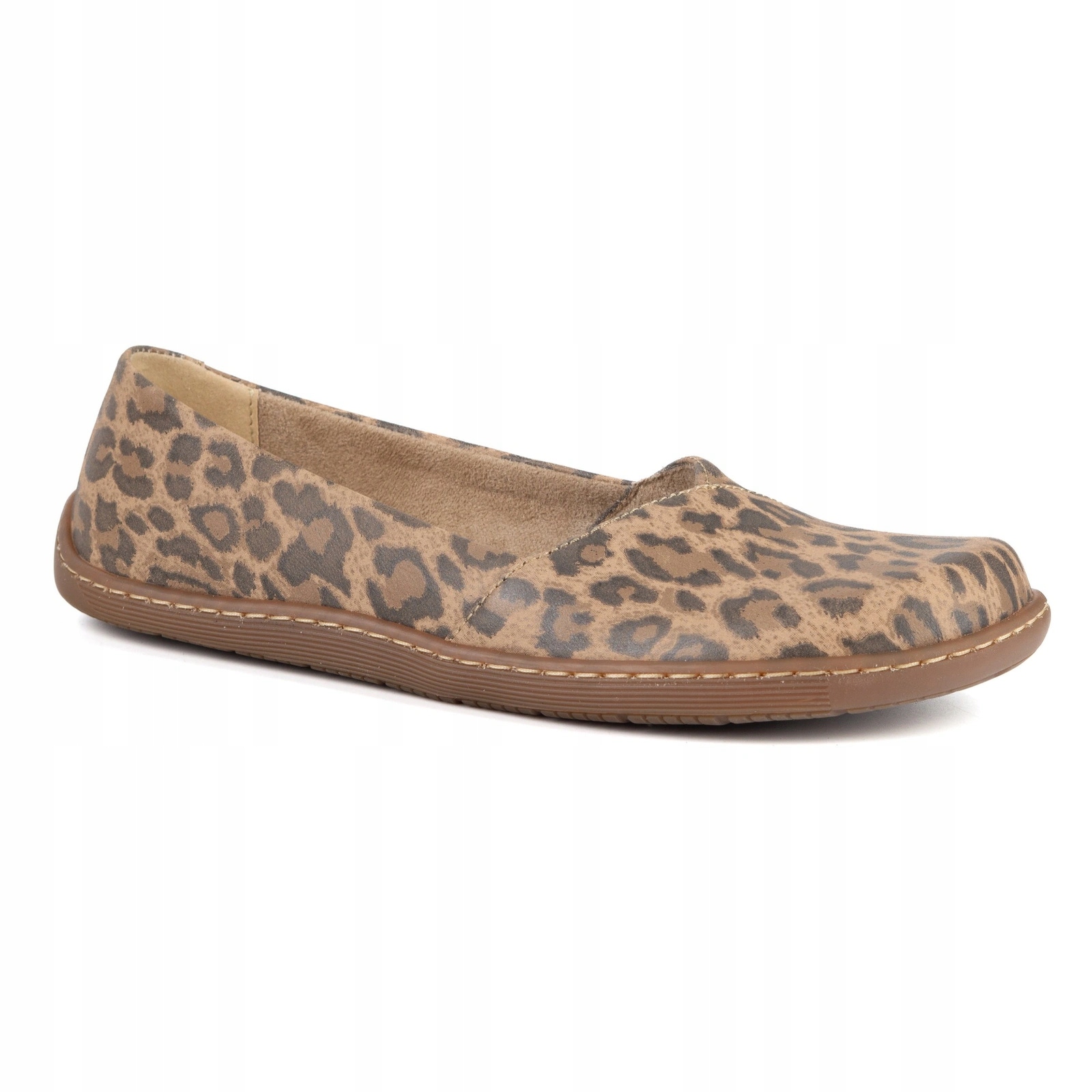 Elegantní dámské barefoot baleríny Maelle panterka béžová 41