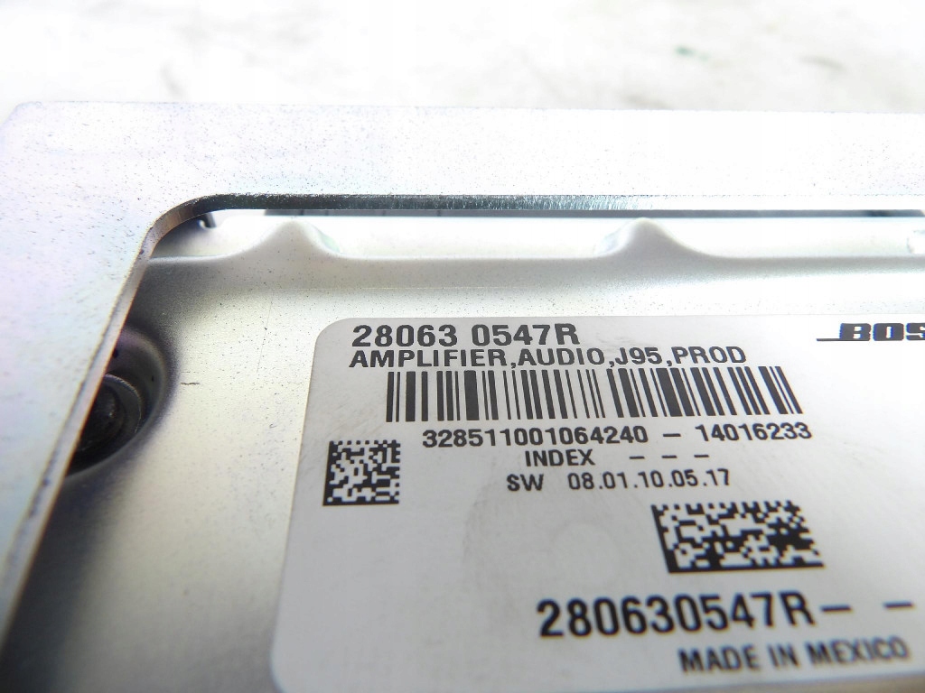 RENAULT SCENIC III LIFT amplifier 280630547R