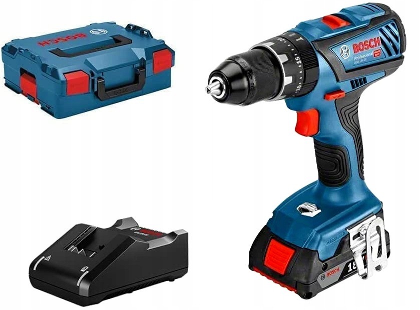 Wiertarko-wkrętarka Akumulatorowa Bosch Gsb 18V-28 Aku 2.0 Ah I Ładowarka