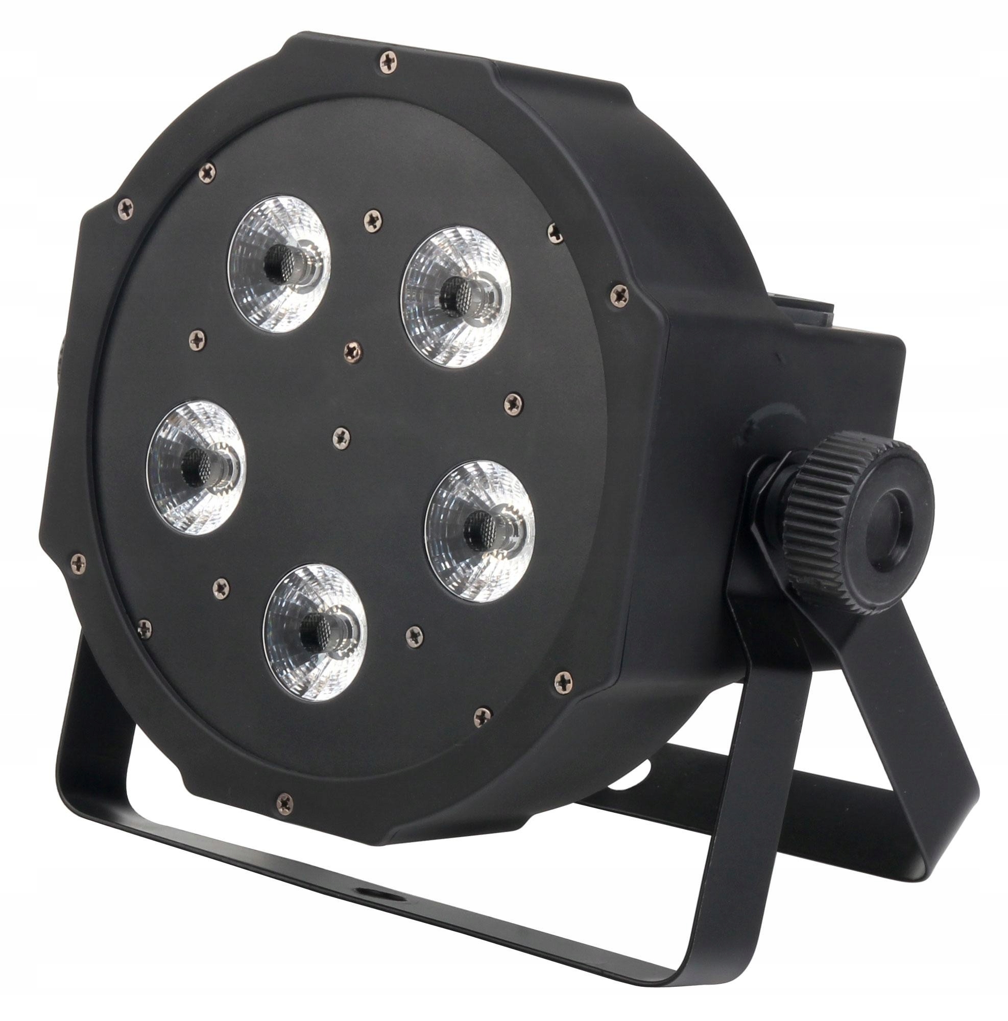 Showlite FLP-5x8W plochý panel Led Spotlight Rgbw