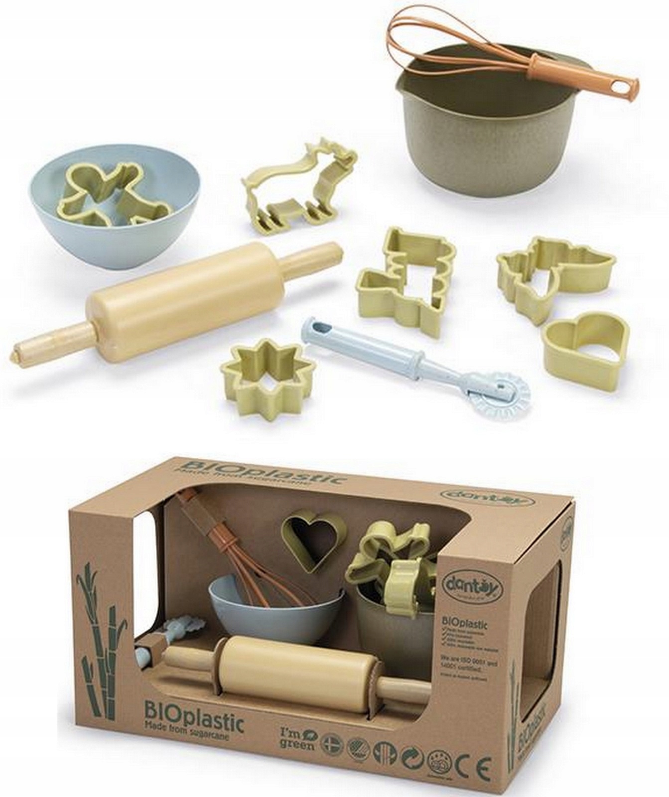 

Bio Zestaw do pieczenia kuchnia przybory zabawa 2+