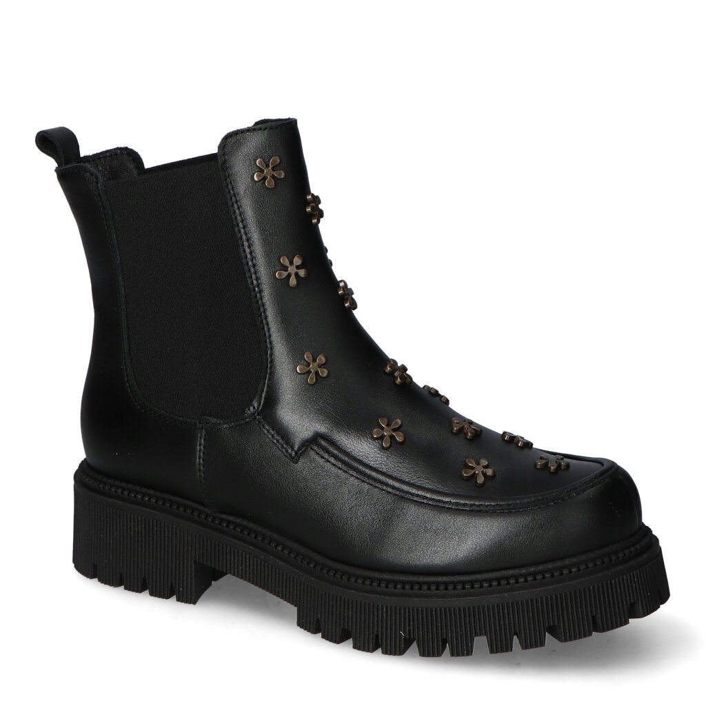 Kotníkové Boty Gamis 6015 Černé lico 37