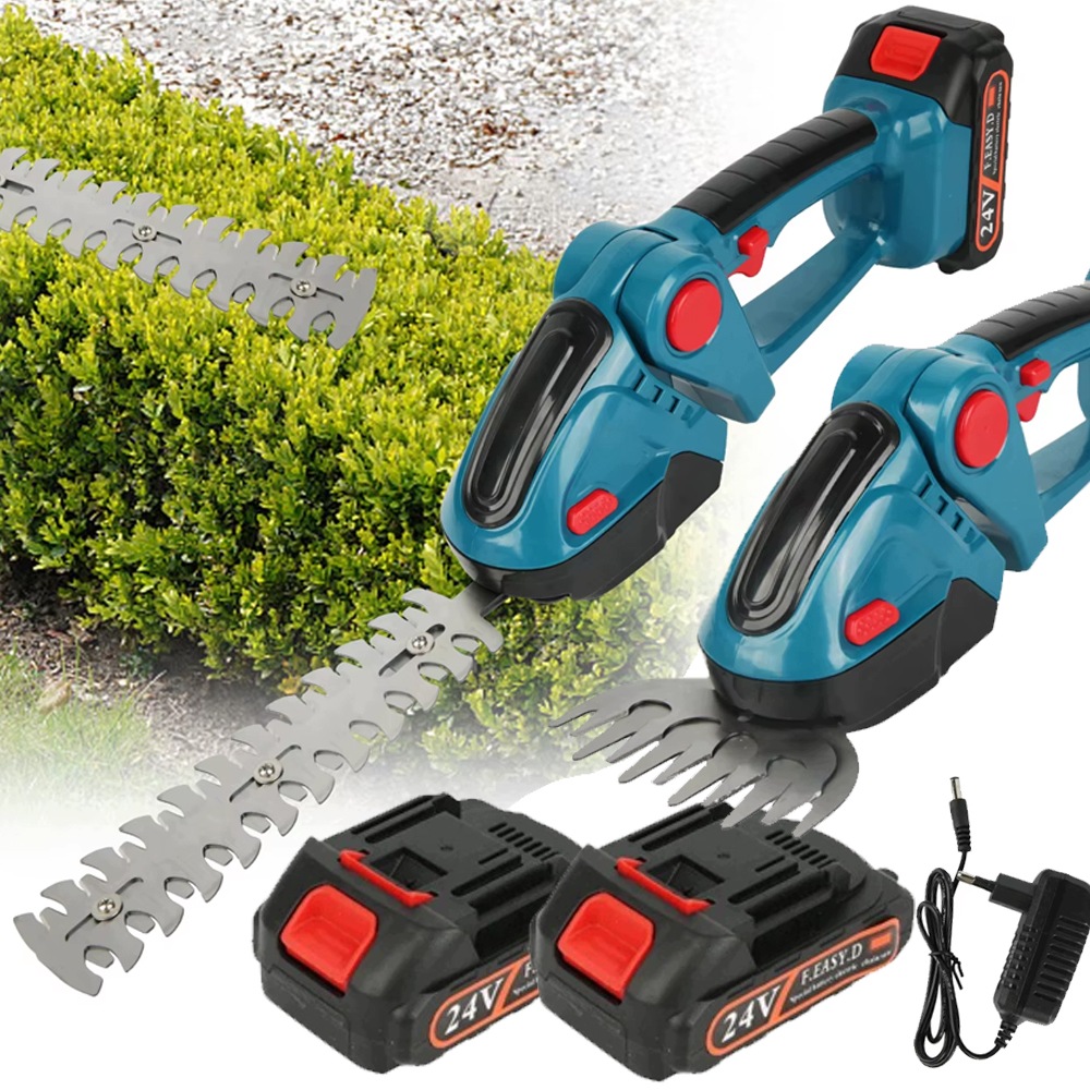 Akumulátorové Nůžky Na Živý Plot Pro Stříhání Větví 130/330 MM 24V1.5 Ah