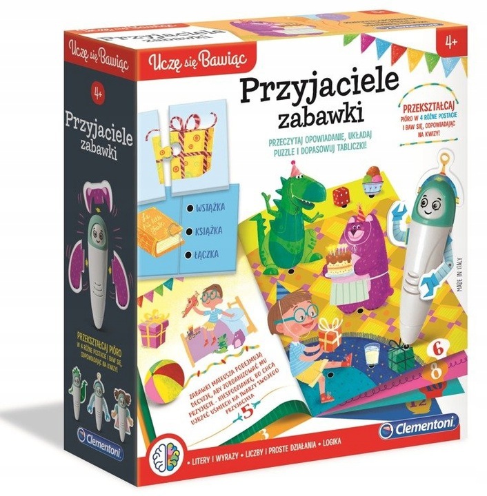 CLEMENTONI Zestaw GIER Przyjaciele Zabawki 50648