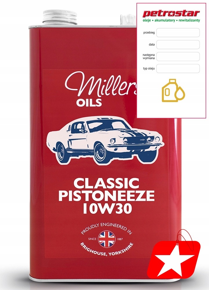 Millers Classic Pistoneeze 10V30 5 L