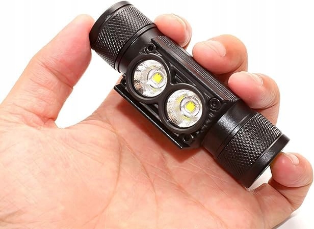 WENEASKER Latarka Czołowa LED 1200 Lumenów 7 Trybów Wodoodporna — miniatura 7