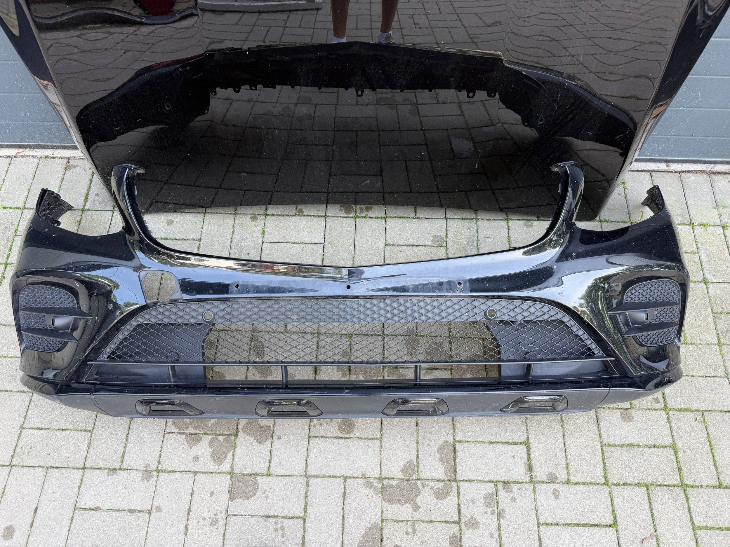 Mercedes Glc w253 Amg 15- bumper front front bonnet