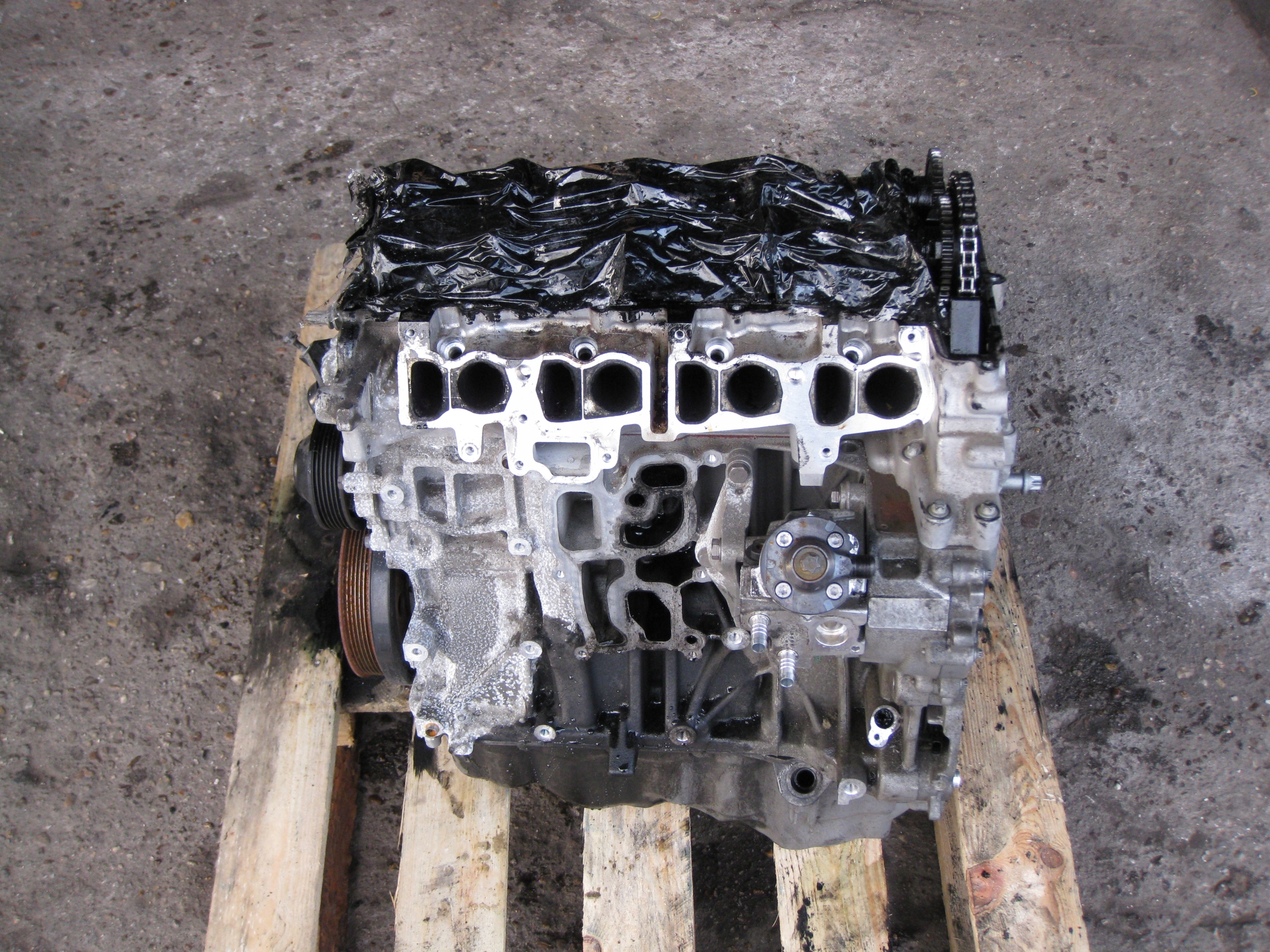 BMW F20 engine damaged N47D16A
