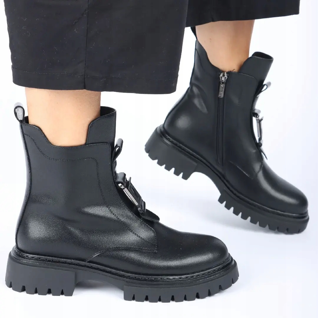 Dámské kotníkové boty Artiker 57C0205 černá 36, černá