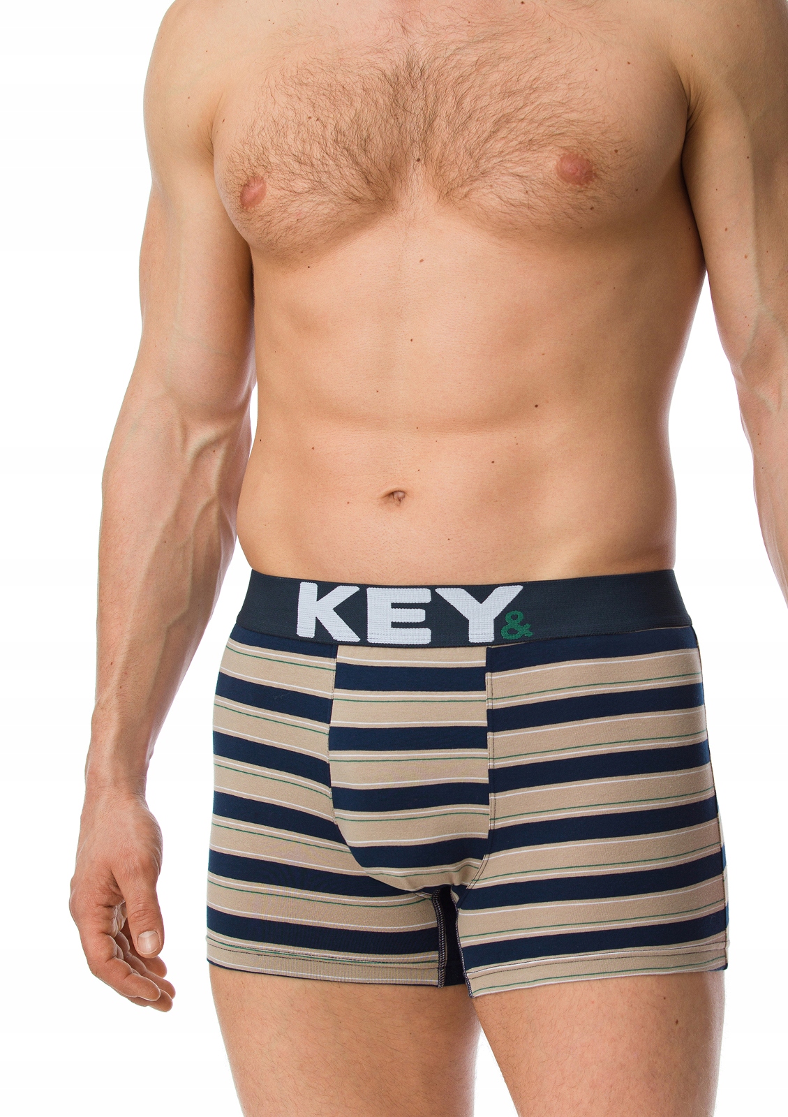 

Bokserki Key Mxh 386 B20 beżowy M
