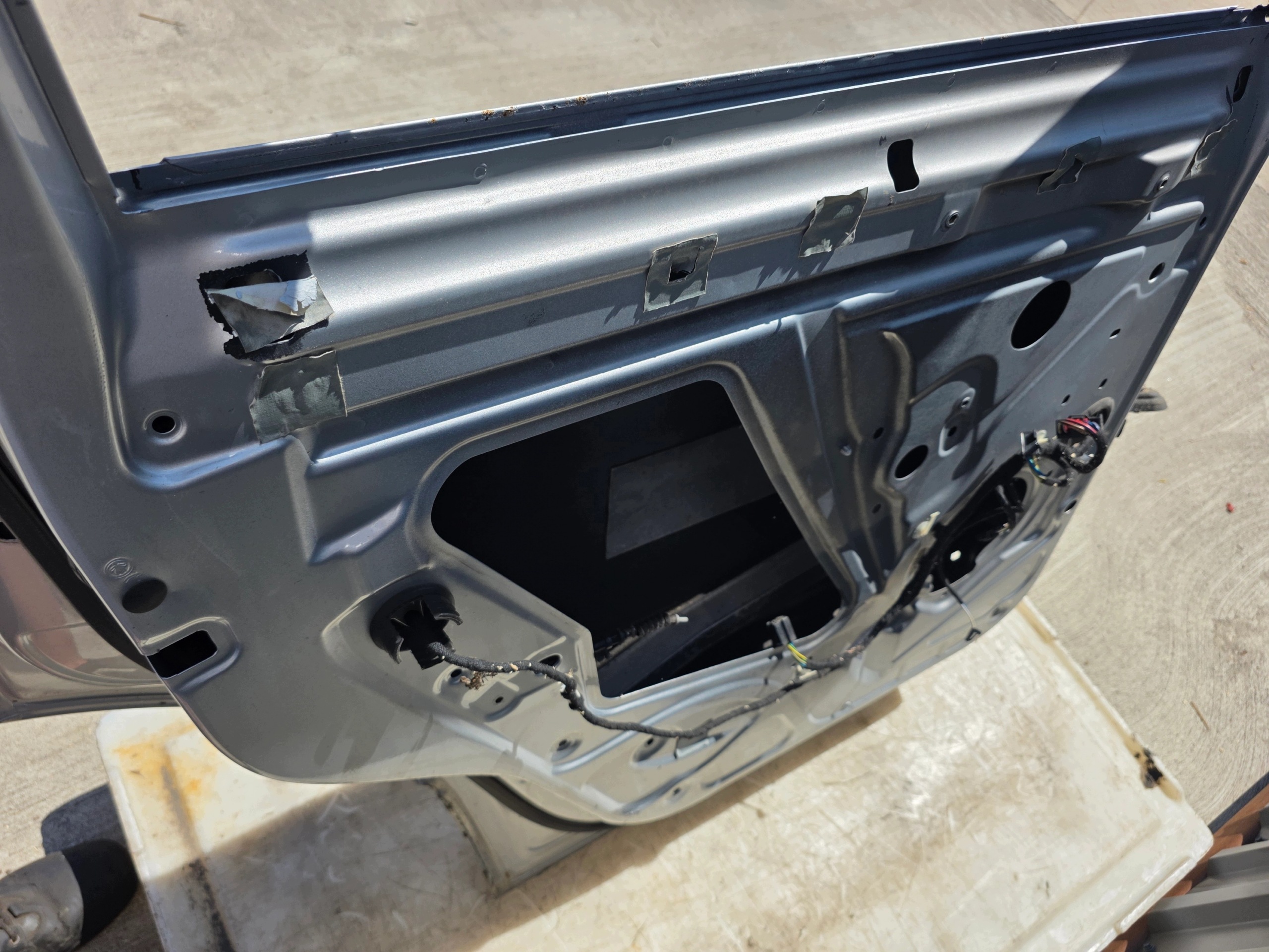 Tür links heck AUDI Q7 4L LY7W 2005-2015