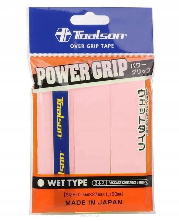 Owijka wierzchnia Toalson Power Grip 3P różowa