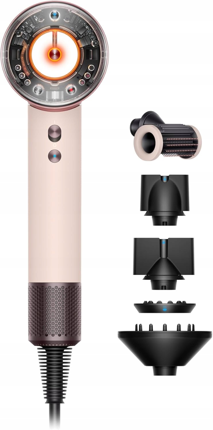 Suszarka Dyson Supersonic Nural Pastelowy róż/Różowe złoto Curly+Coily