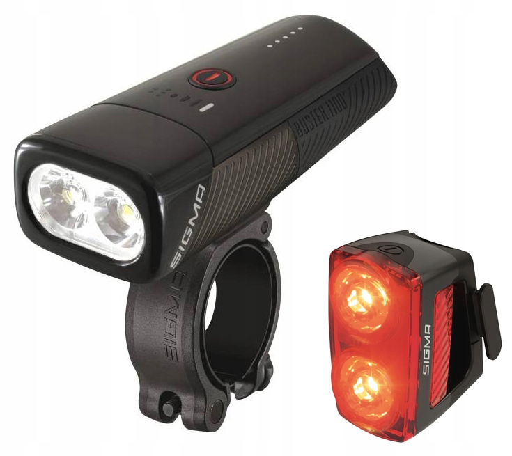 

Lampka Latarka Rowerowa Sigma 1100LM Przód/tył Usb