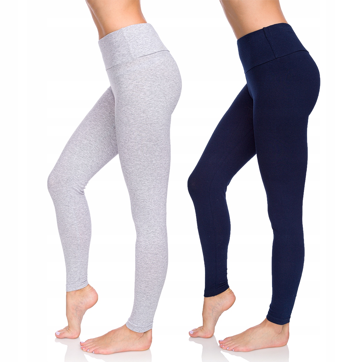 ZESTAW 2x LEGGINSY MODELUJĄCE MIX WYSOKI STAN LWP