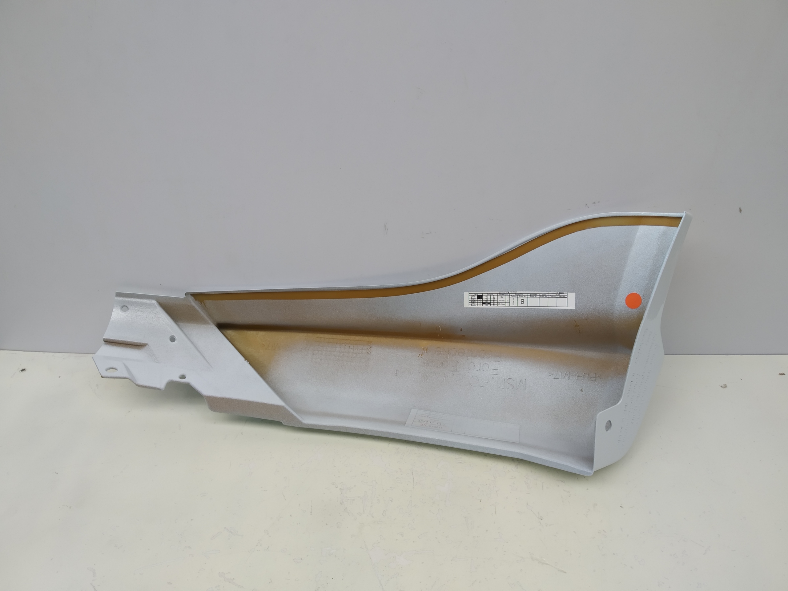 Ford Focus Mk3 MS design hokej spoiler accessories right w bumper front new