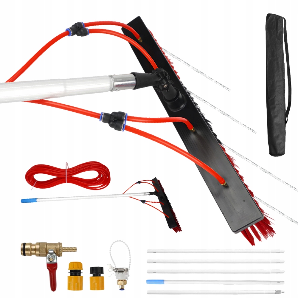 Teleskopický Kartáč Na Mytí Fotovoltaických Panelů 40-200 CM