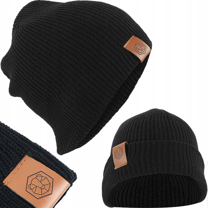 

Ciepła czapka na jesień/zimę złodziejka beanie