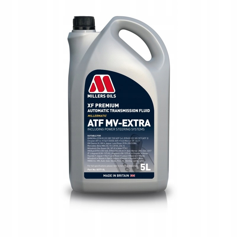 

Millers Oils Xf Premium Atf Mv-extra 5L 8377