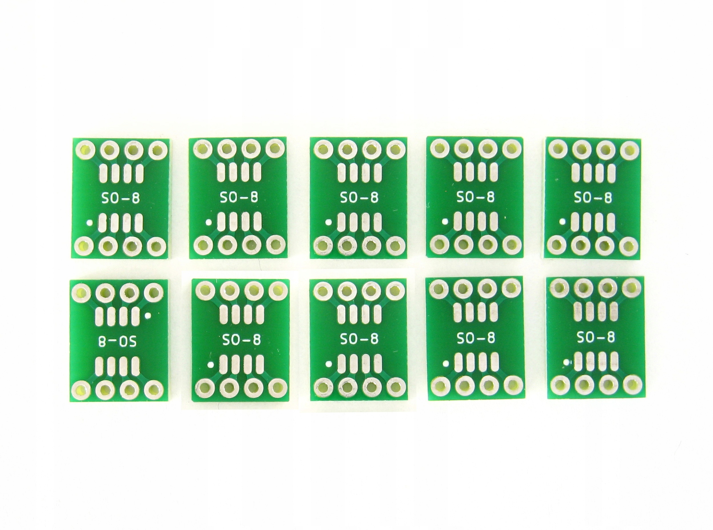 10x adapter SO-8 SOIC-8 JEDEC-MS-012 3,9mm