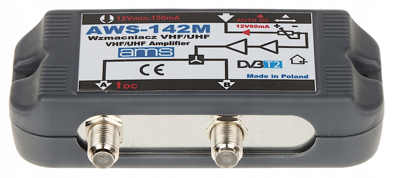 WZMACNIACZ ANTENOWY AWS-142M AMS Marka AMS