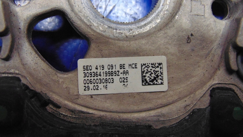steering wheel, leather SKODA OCTAVIA III 13-20R