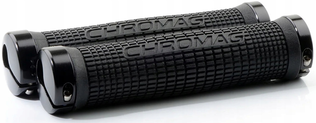 Chwyty Gripy Rowerowe Chromag Squarewave 142mm 25a 31mm Black