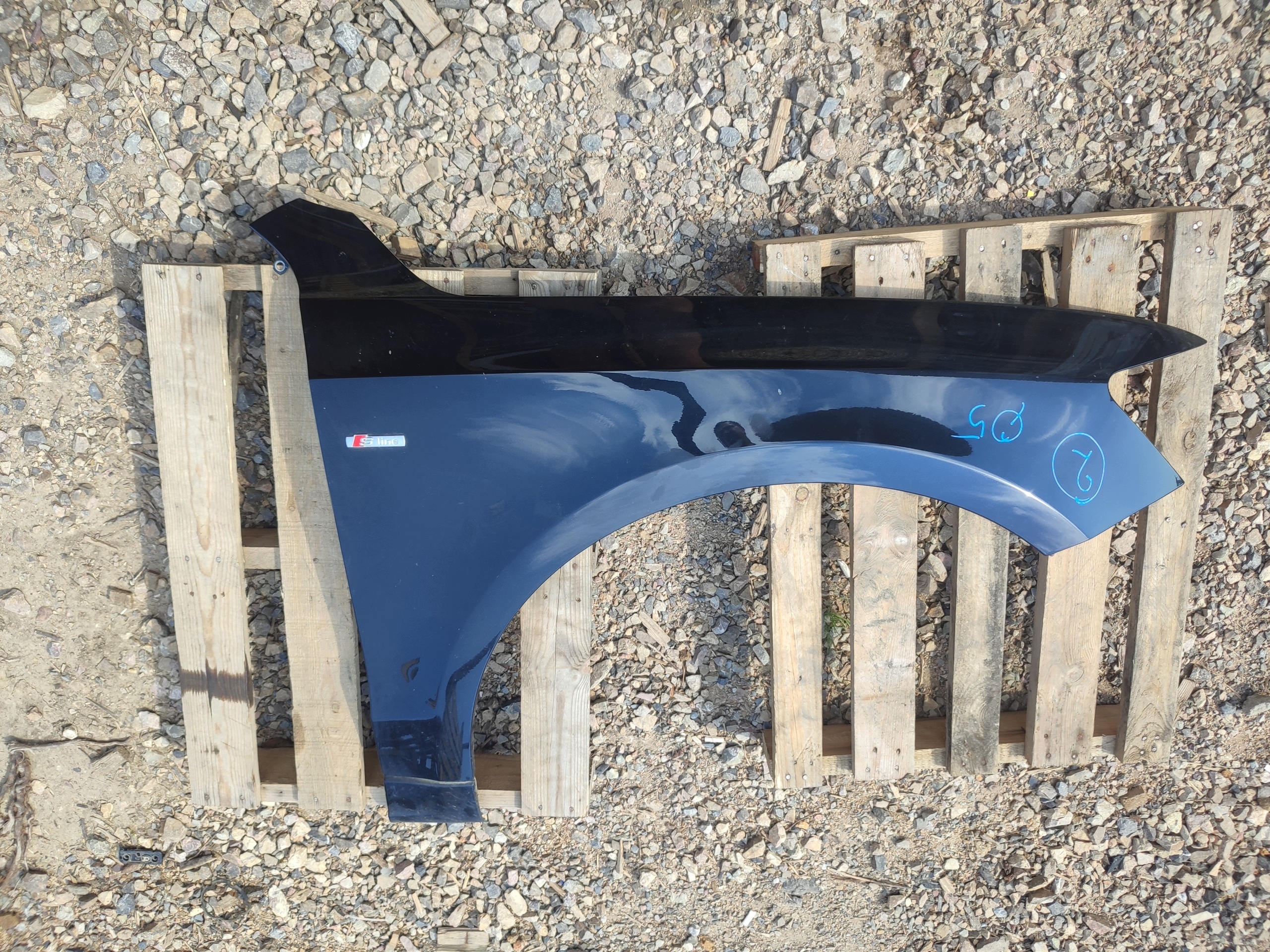 fender right front front right audi Q5 8R LY9B S-LINE