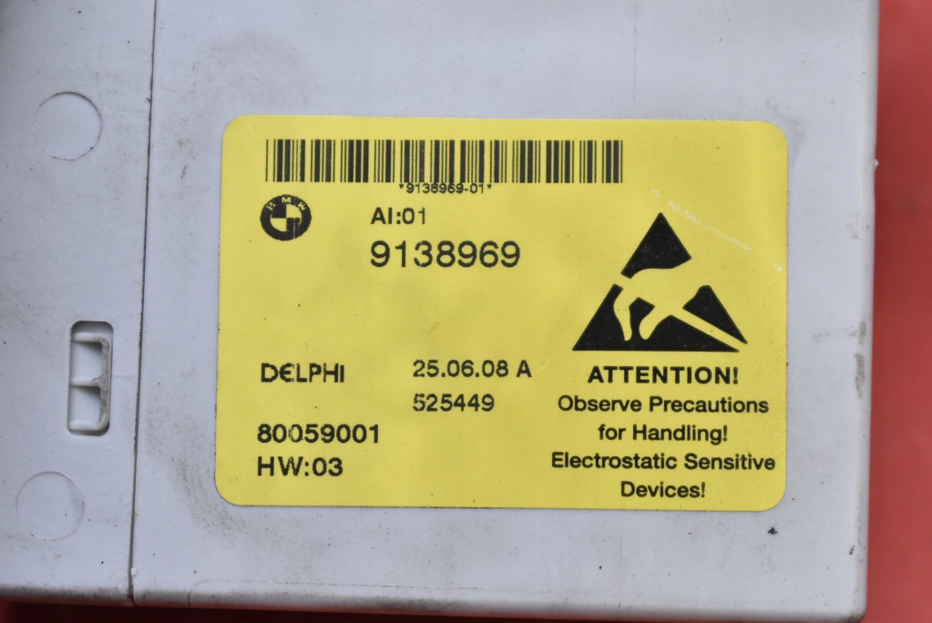 Unité de contrôle Module Console 9138969 BMW E60 E61 07-10