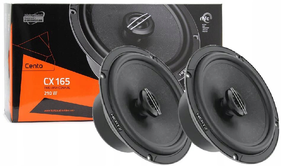 Hertz Cento CX 165 165MM Głośniki Dwudrożne Współosiowe 210WATT