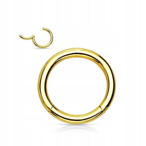 

Tytanowe kółko złote segment Clicker 1,6/8