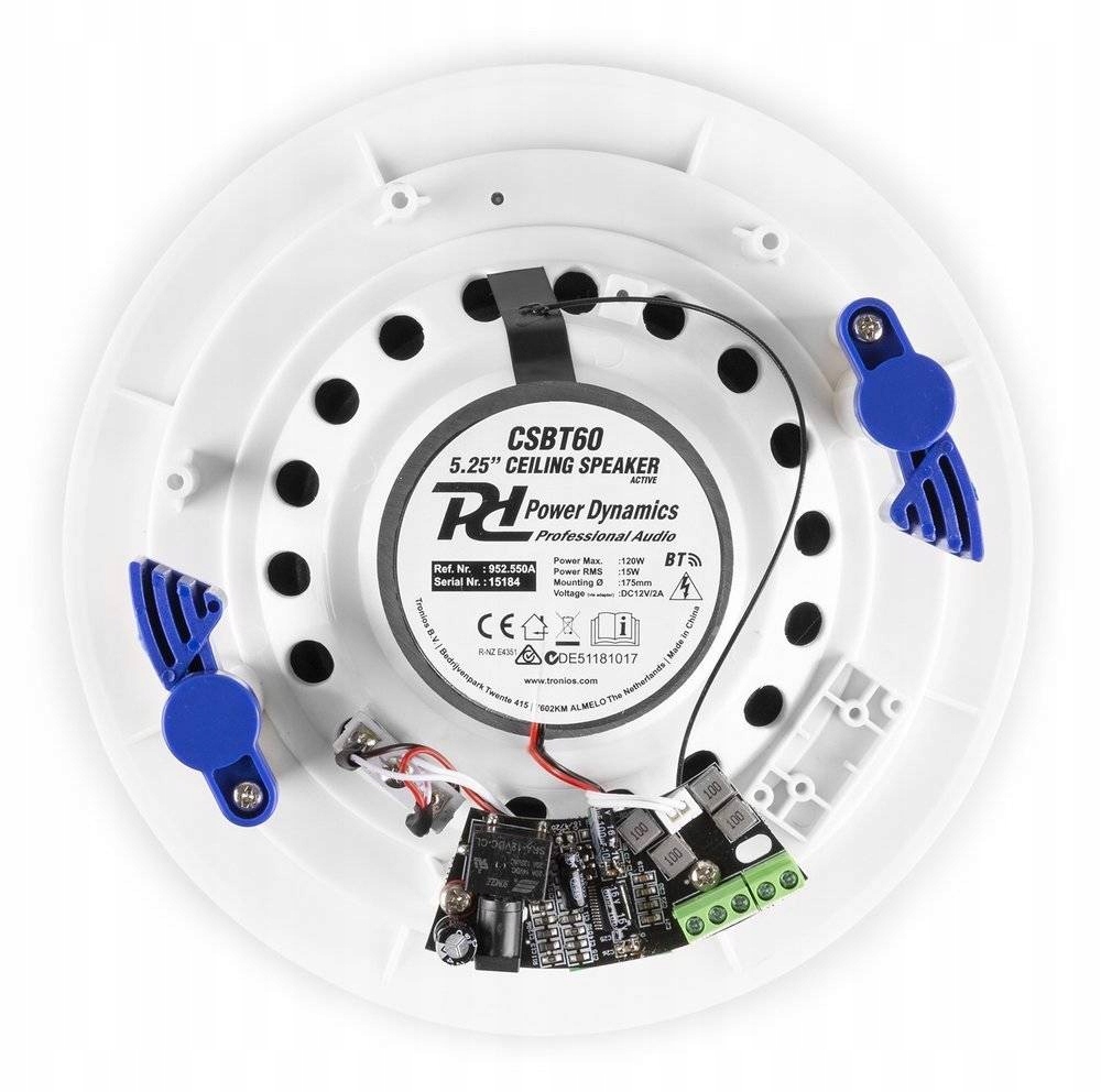 GŁOŚNIKI INSTALACYJNE AKTYWNE SUFITOWE BLUETOOTH Model CSBT60