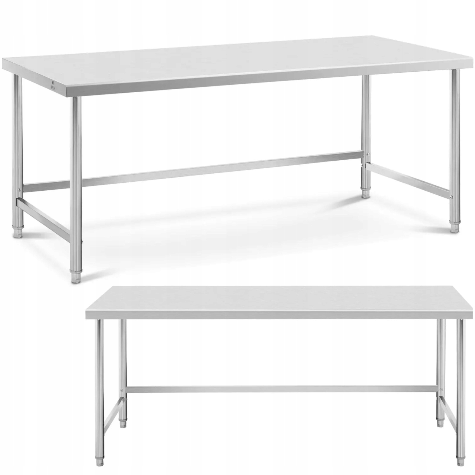 Pracovní stůl centrální ocelový 200 x 90 cm, do 100 kg