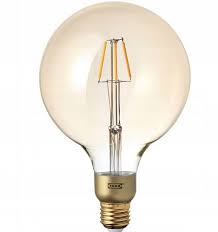 

Żarówka Led E27 600 lm ,kula Brąz 125mm Lunnom