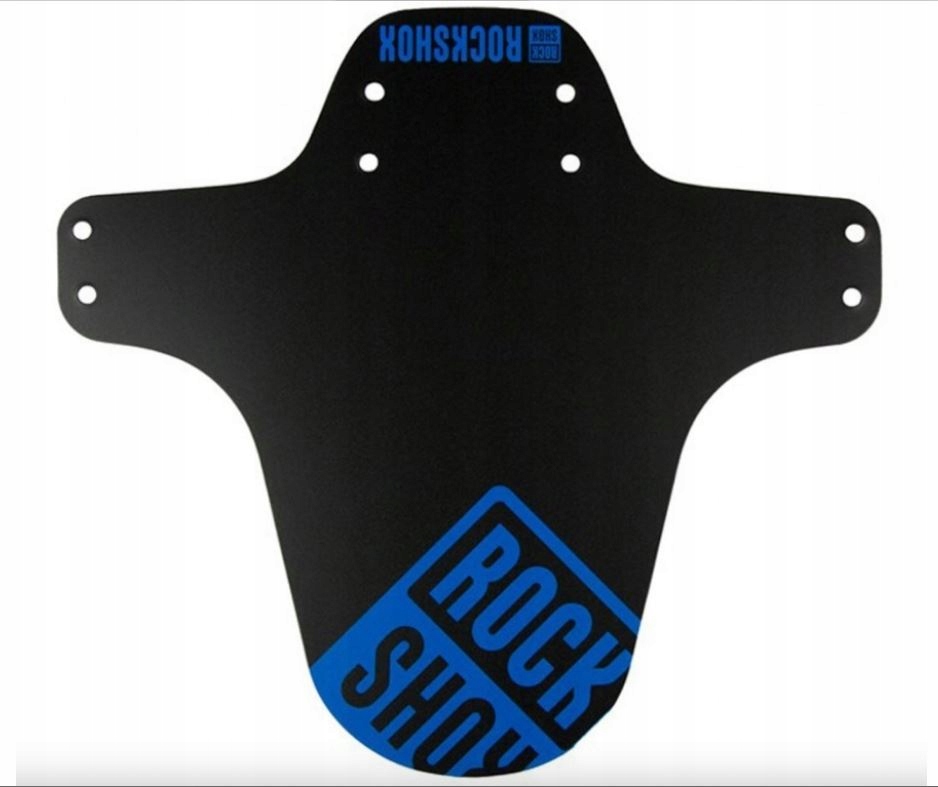 ROCKSHOX MTB FENDER ENDURO BŁOTNIK PRZEDNI NIEBIESKI PRINT POŁYSK