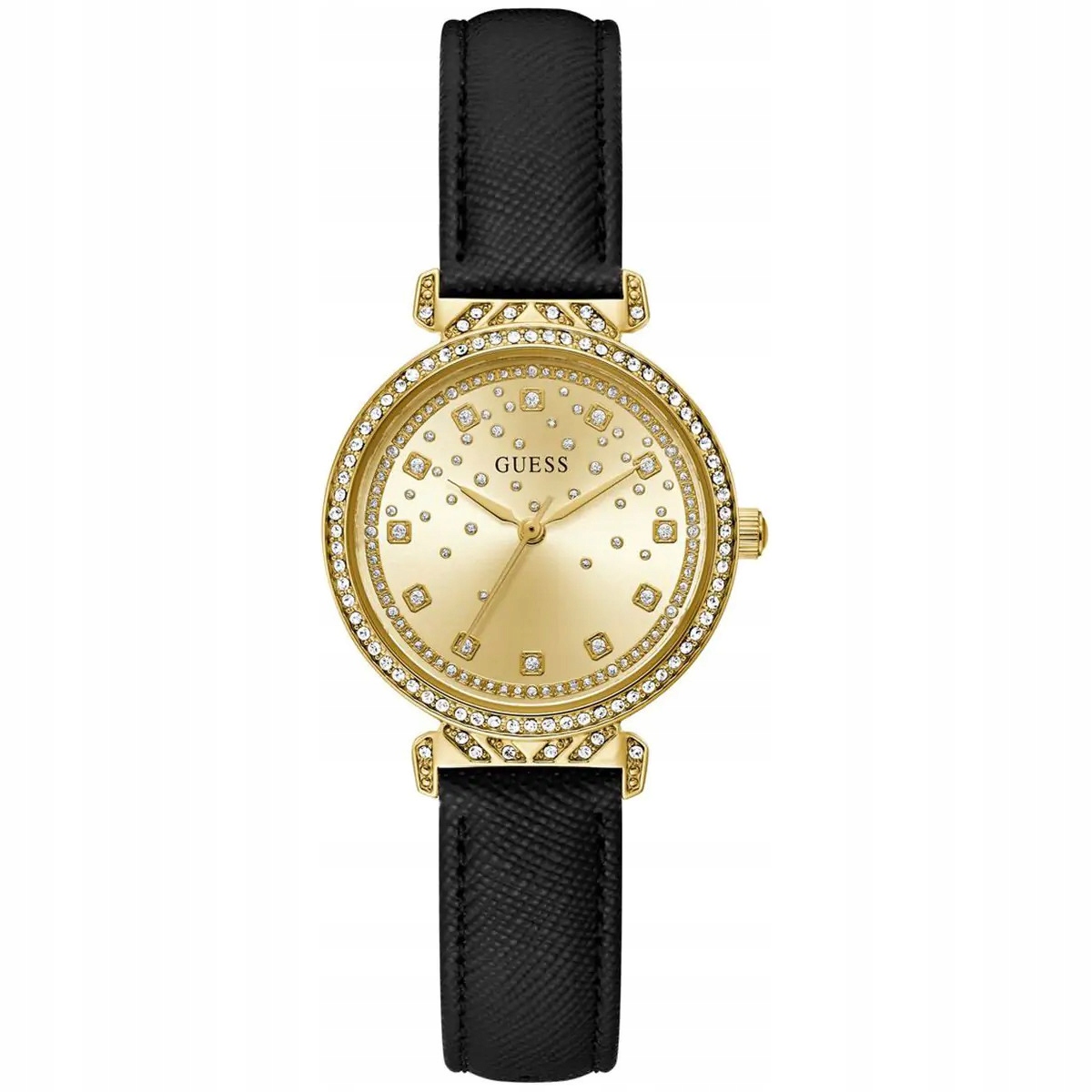 Dámské hodinky Guess GW0764L2 Zirkony černé
