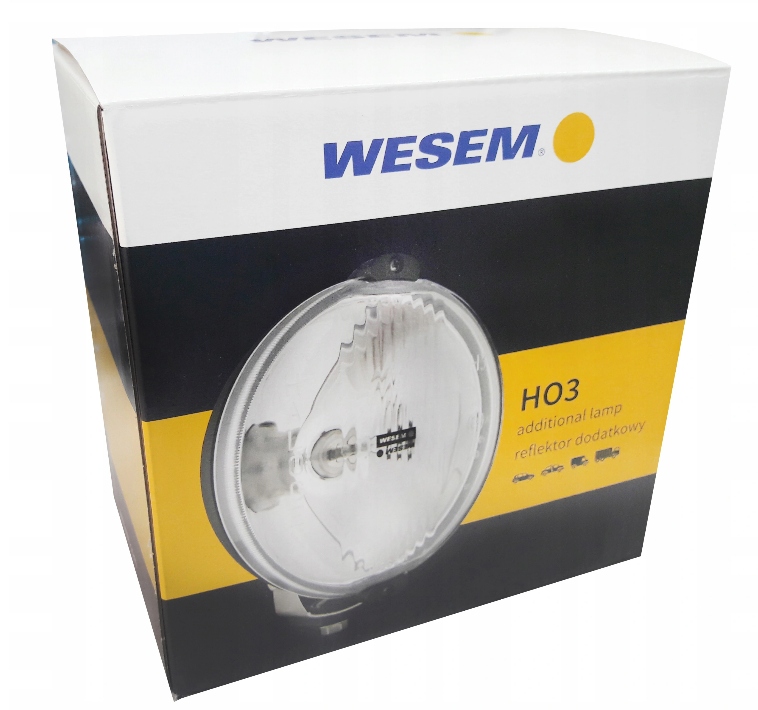 

Halogen dalekosiężny Wesem Lampa 12/24V HO3
