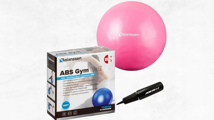 PIŁKA DO ĆWICZEŃ GIMNASTYCZNA 25CM BALANSSEN PRO EAN (GTIN) 5904358520300