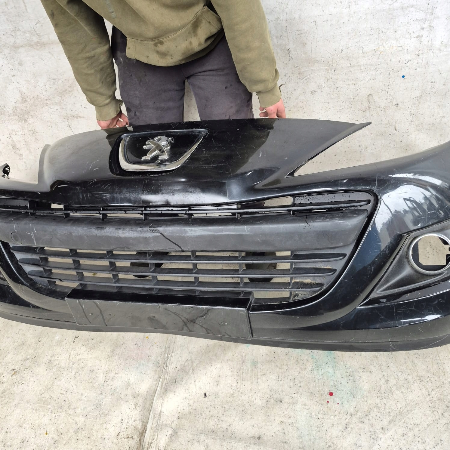 PEUGEOT 207 LIFT 09-12 bumper front front