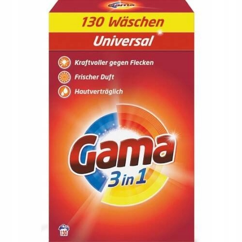 Levně Gama Univerzální prášek na praní 130 praní De