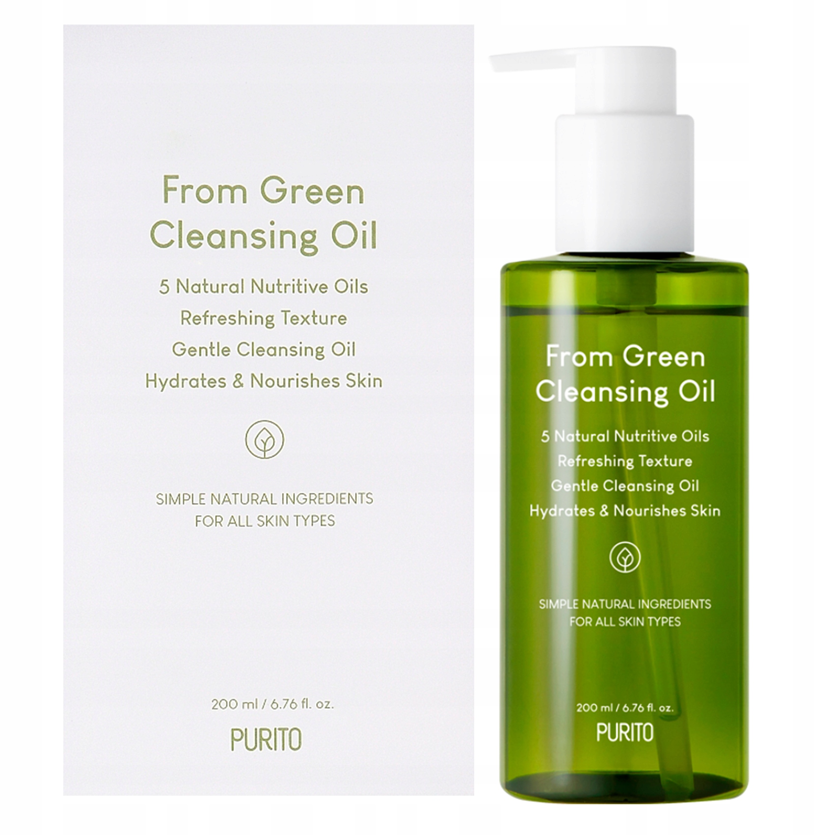 Odličovací olej Purito From Green Cleansing Oil 200 ml