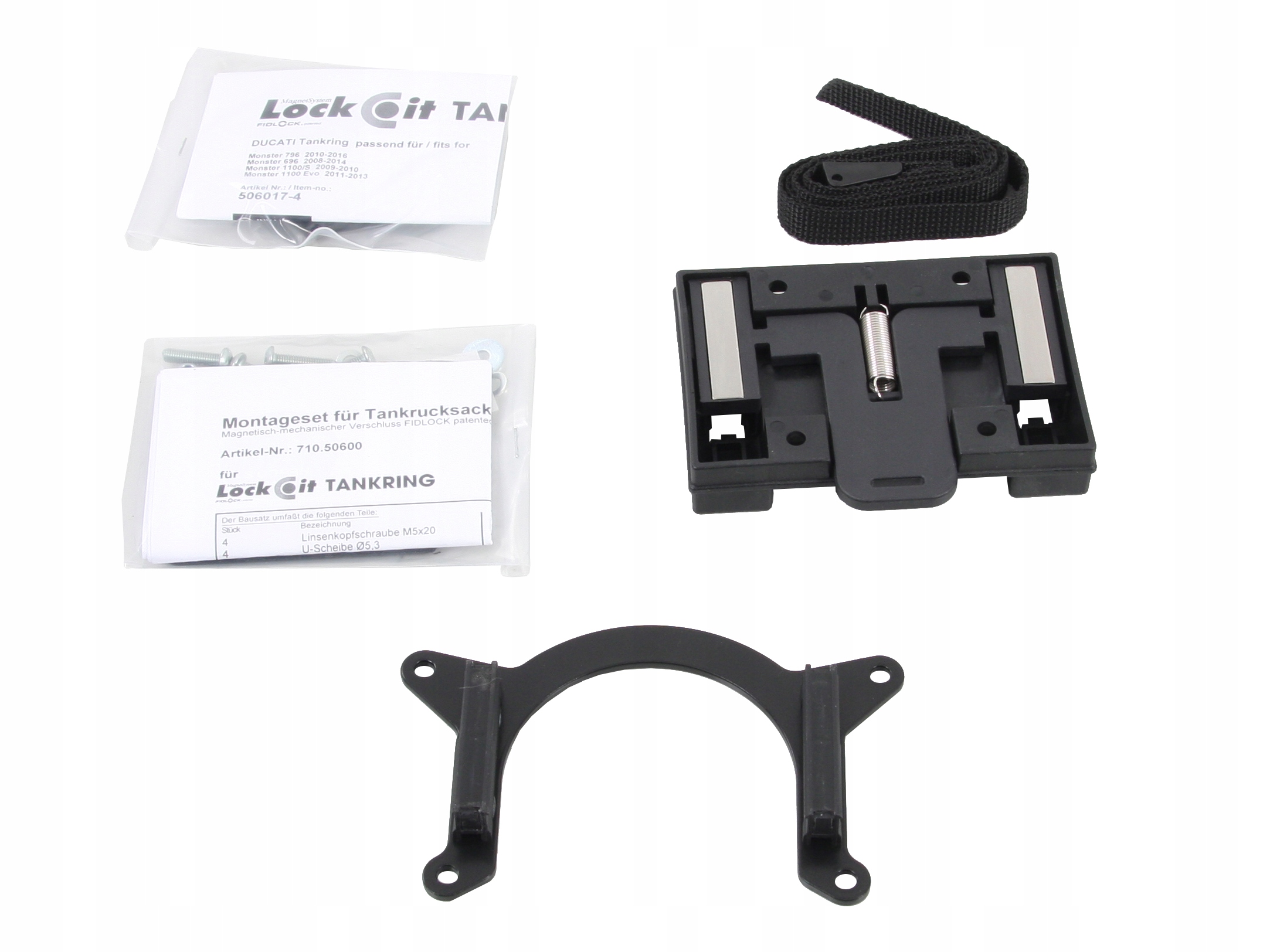 Ducati GT 1000 2007-2010 Tankring Lock-it